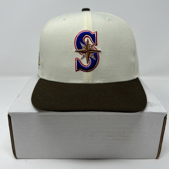 Hat Stop Seattle Mariners “Snickers” Fitted Hat Size 7 3/8 - Picture 2 of 7